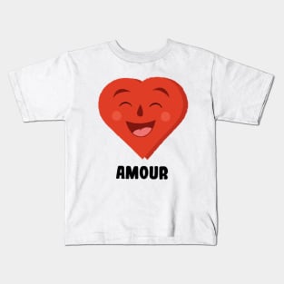Amour love Kids T-Shirt